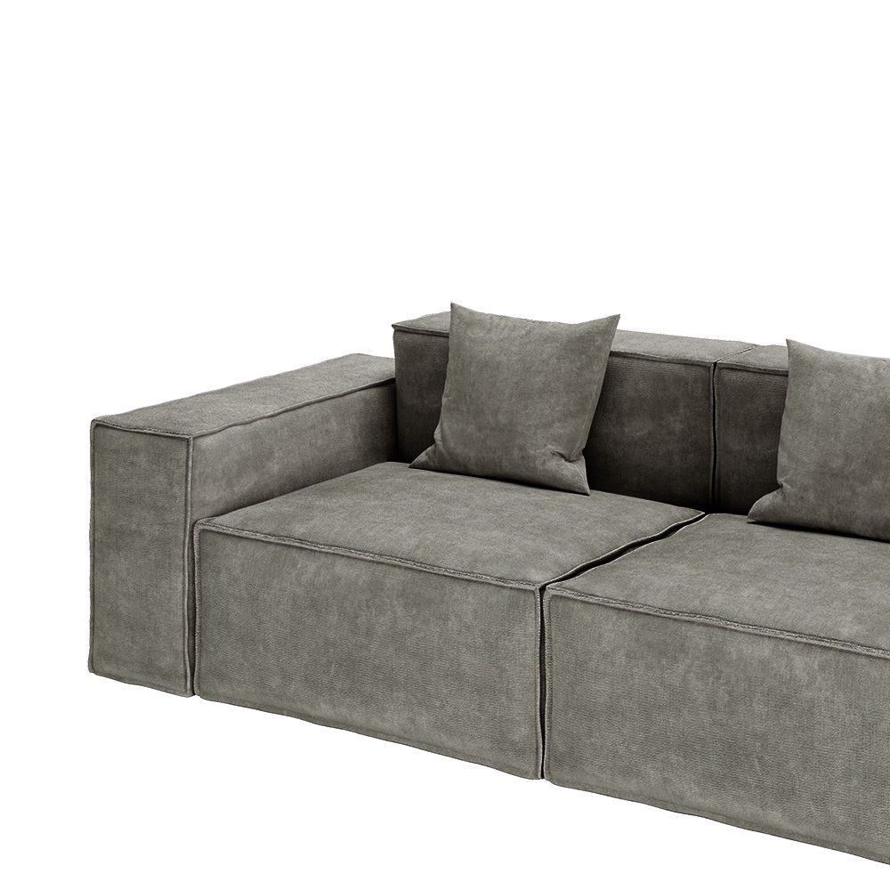 Dark Gray Fabric Sofas & Loveseats