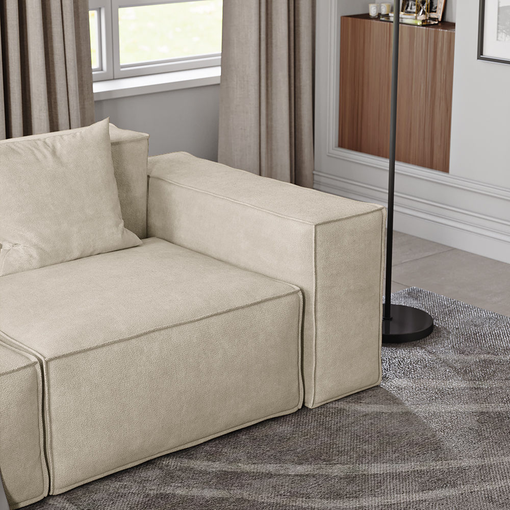 Beige Fabric Sofas & Loveseats