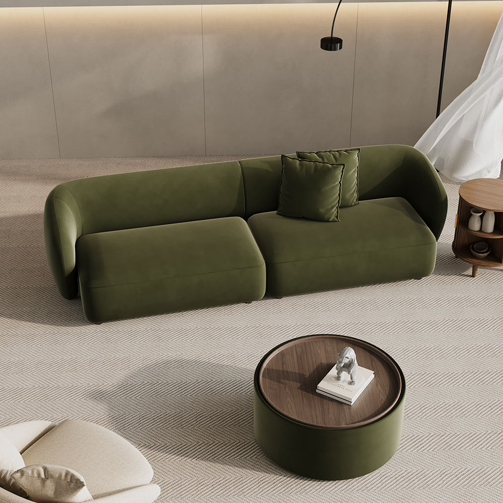 Green Flannelette Sofas & Loveseats