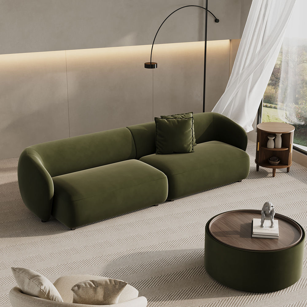 Green Flannelette Sofas & Loveseats