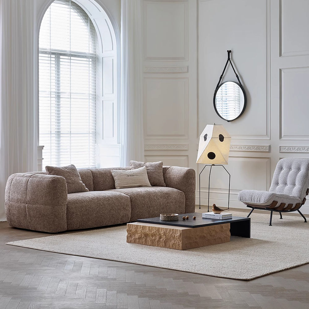 Sofas & Loveseats Brown Chenille Sofas & Loveseats