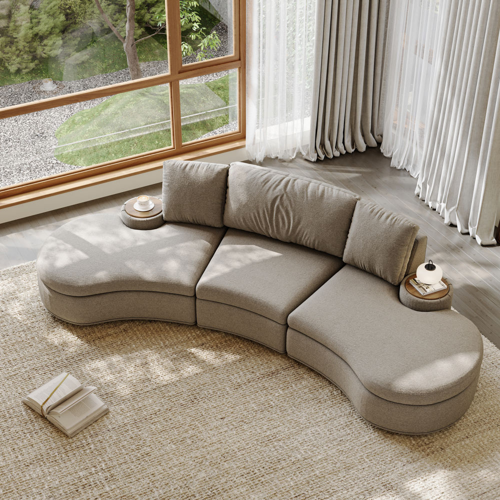 for 4 Gray Fabric Sofas & Loveseats