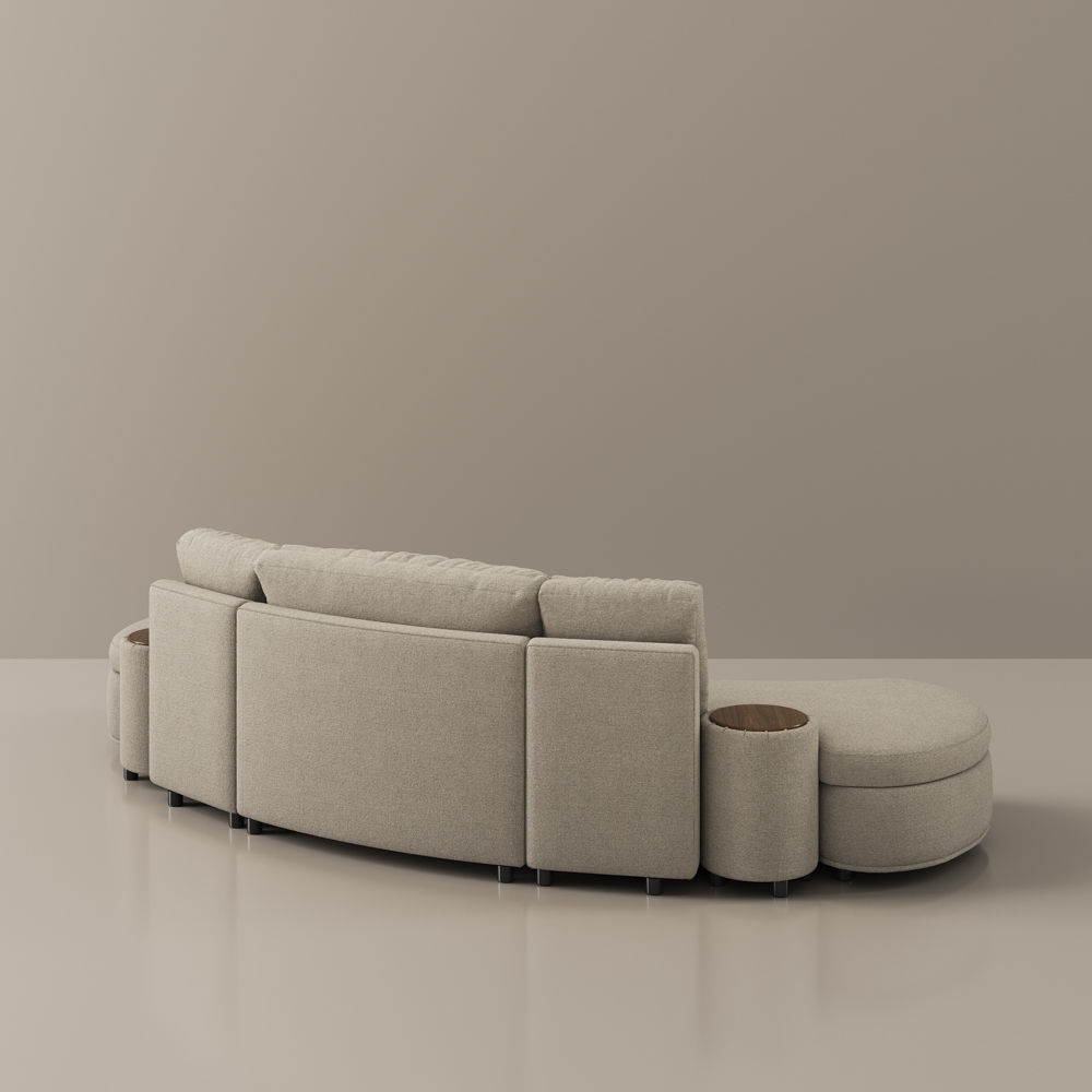 Sofas & Loveseats Gray Fabric Sofas & Loveseats