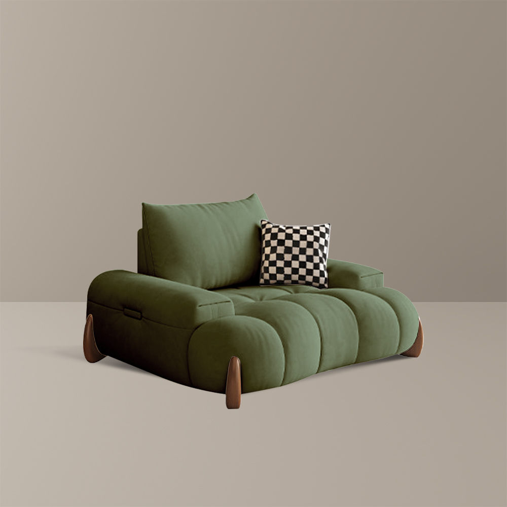 Fabric Green Fabric Sofas & Loveseats