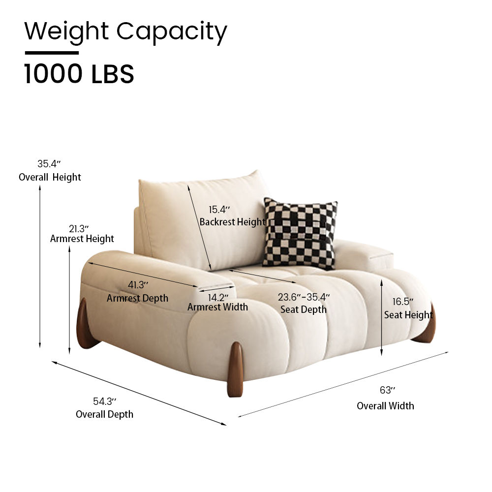 3 Seaters Beige Fabric Sofas & Loveseats