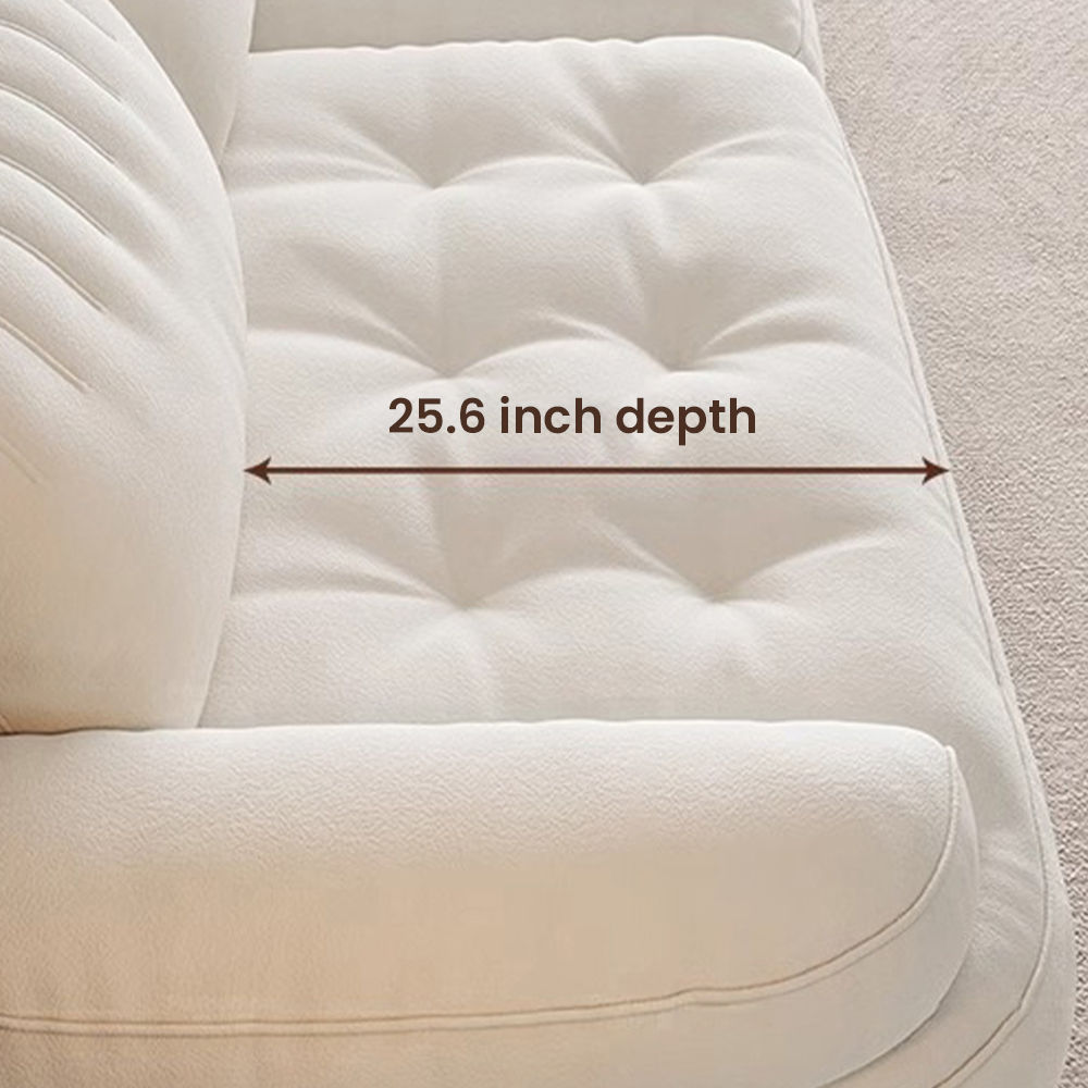 Sectionals Beige Fabric Sofas & Loveseats