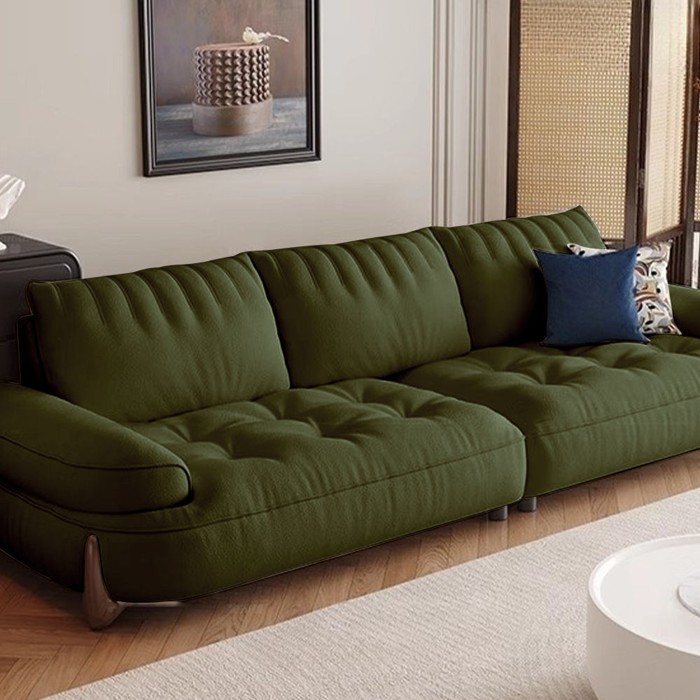 Sectionals Beige Fabric Sofas & Loveseats