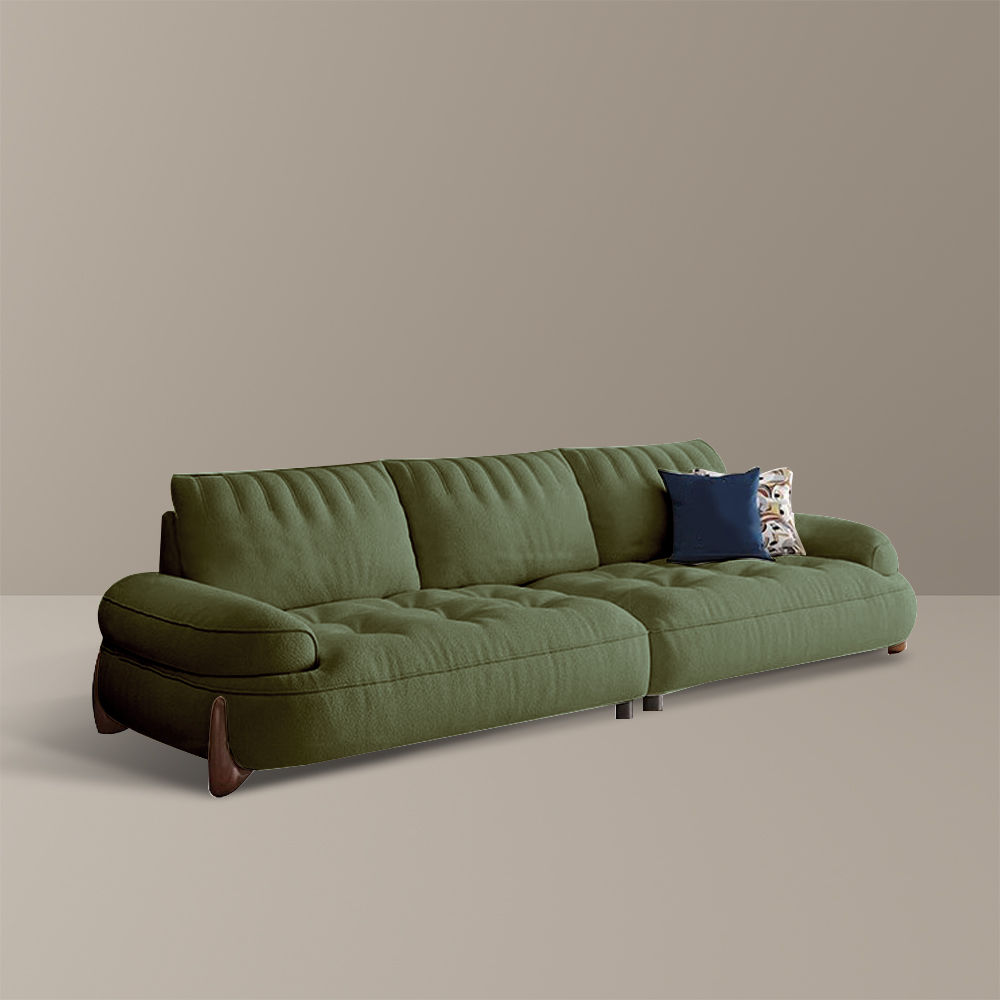 Modern Green Fabric Sofas & Loveseats