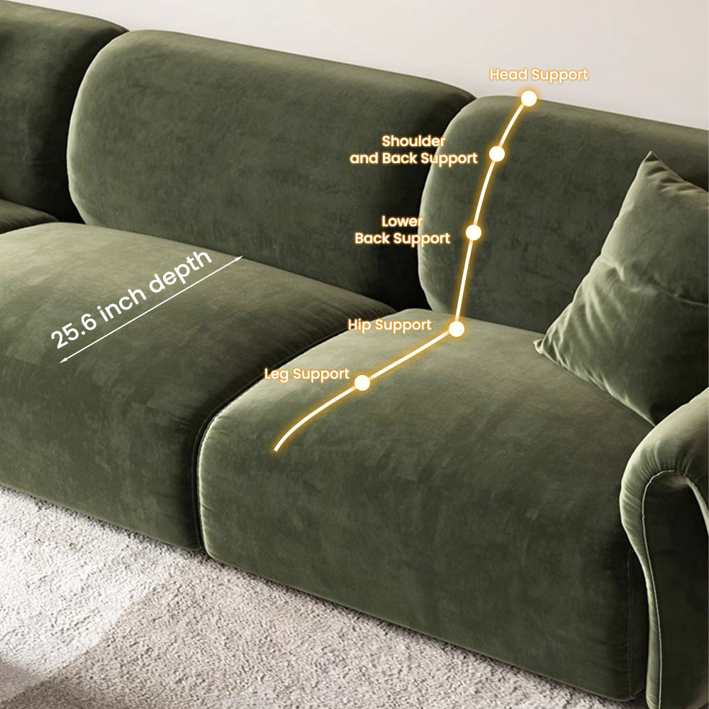 Chenille Green Chenille Sofas & Loveseats
