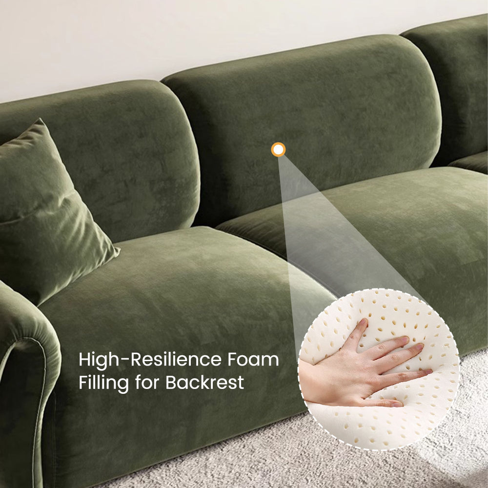 Sofas & Loveseats Green Chenille Sofas & Loveseats