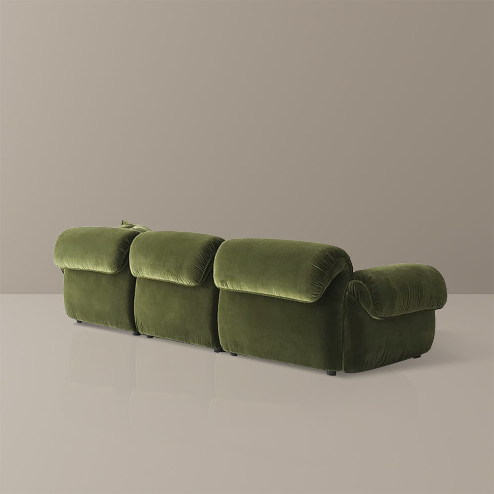 Modern Green Chenille Sofas & Loveseats