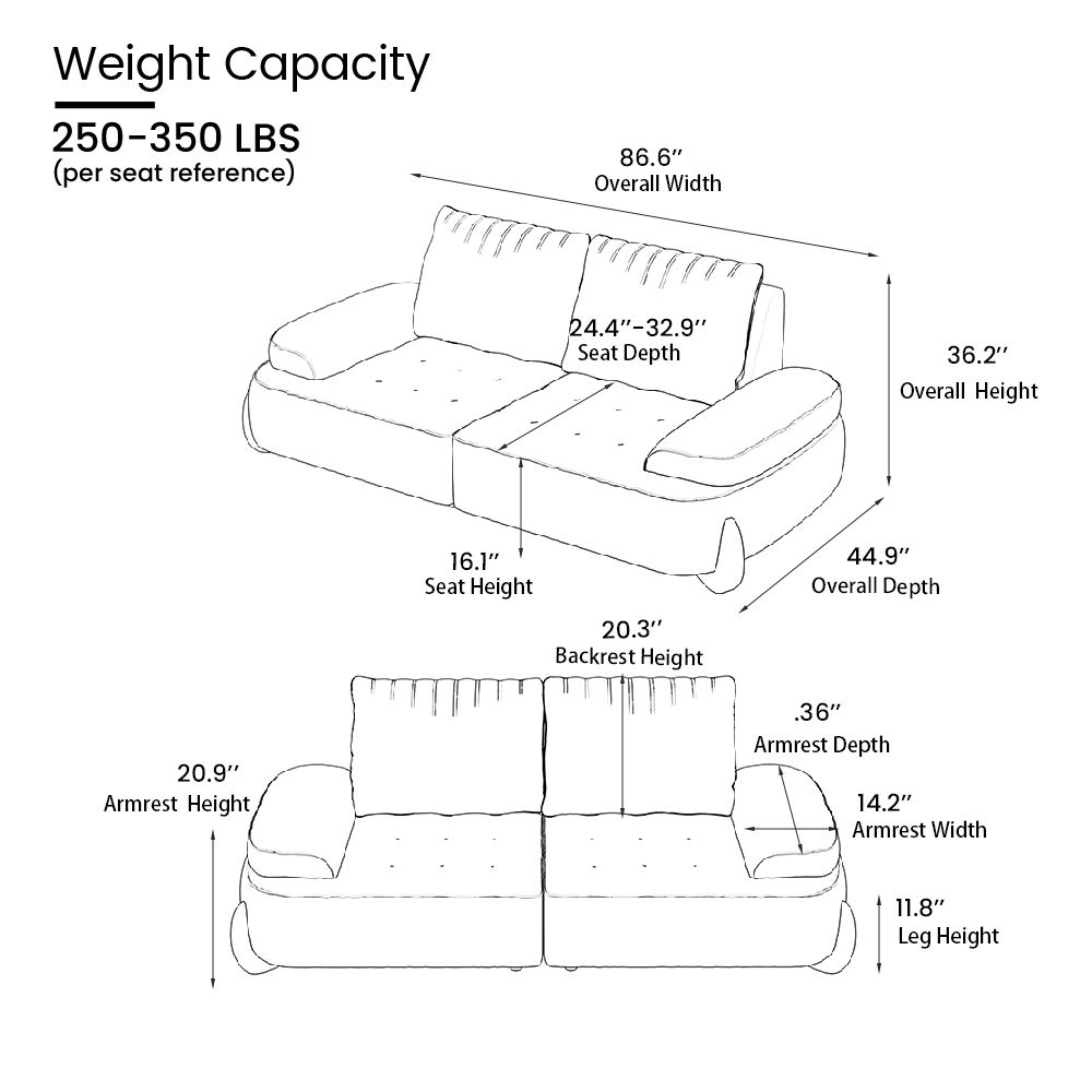 Pet Friendly Green Fabric Sofas & Loveseats