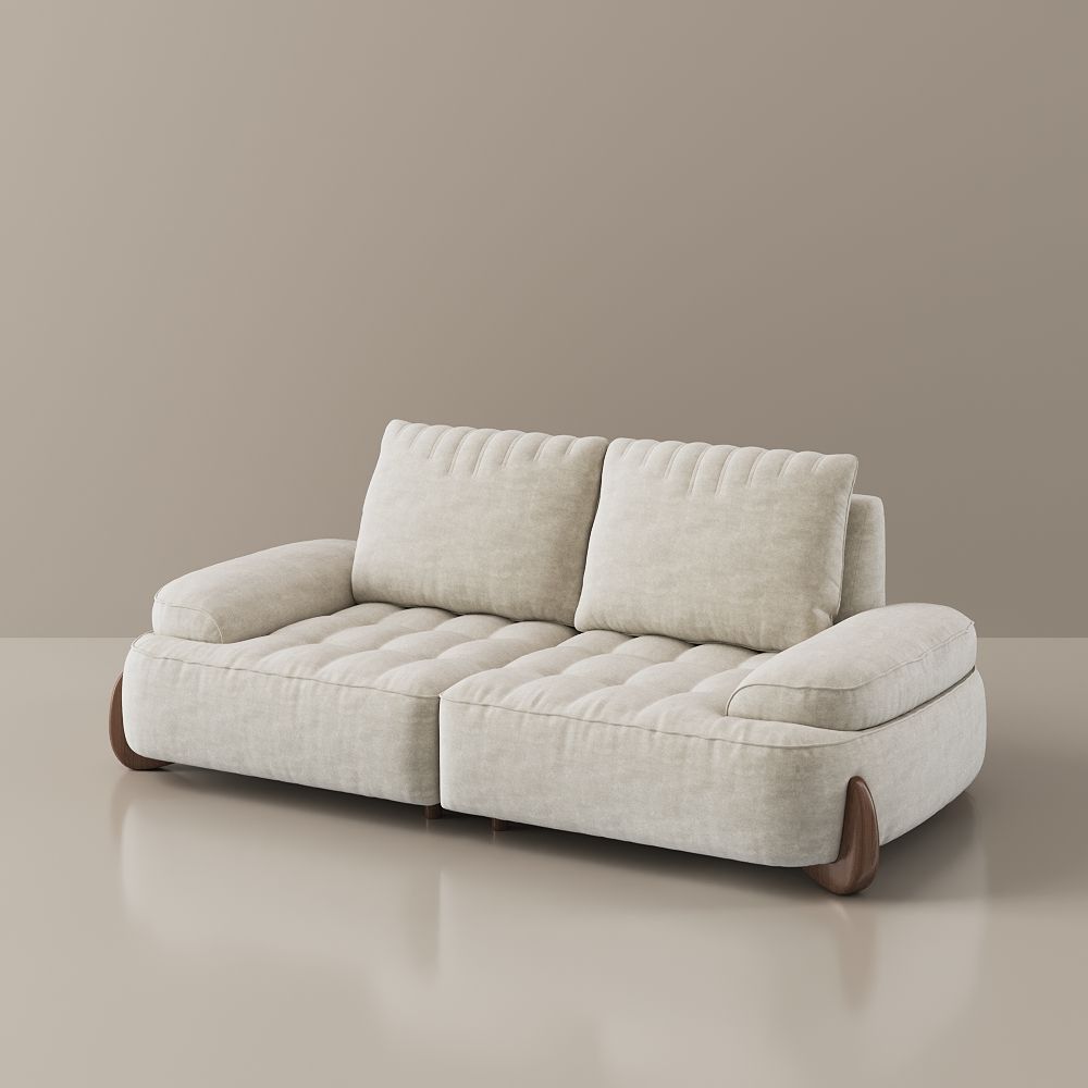 Beige Fabric Sofas & Loveseats