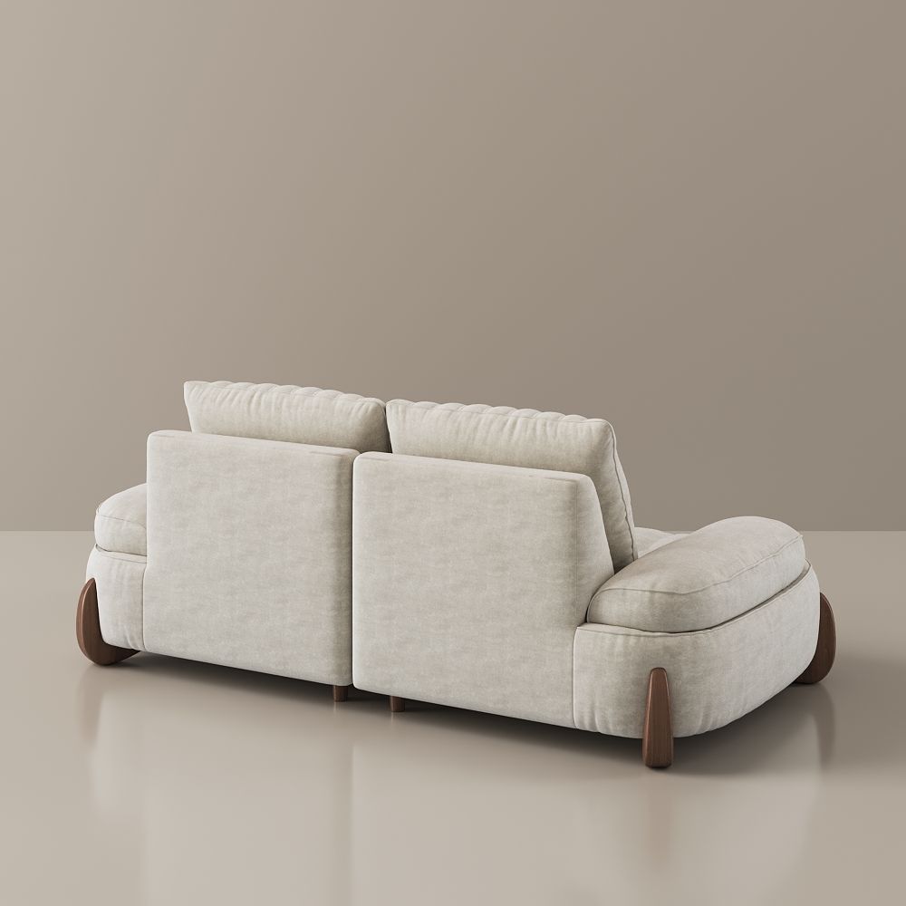 Beige Fabric Sofas & Loveseats