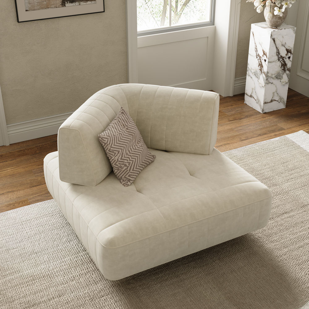 Sofas & Loveseats Beige Fabric Sofas & Loveseats
