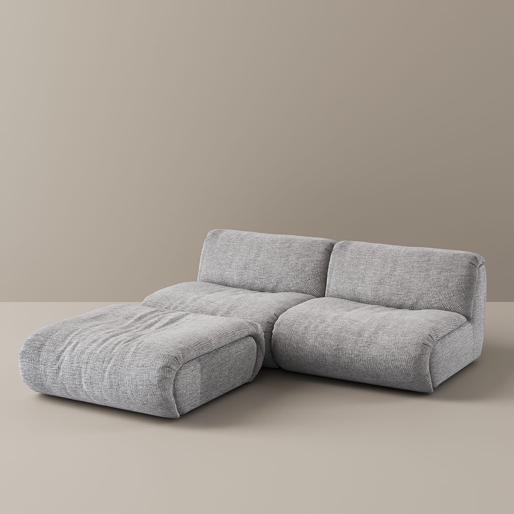 Apartment Light Gray Chenille Sofas & Loveseats