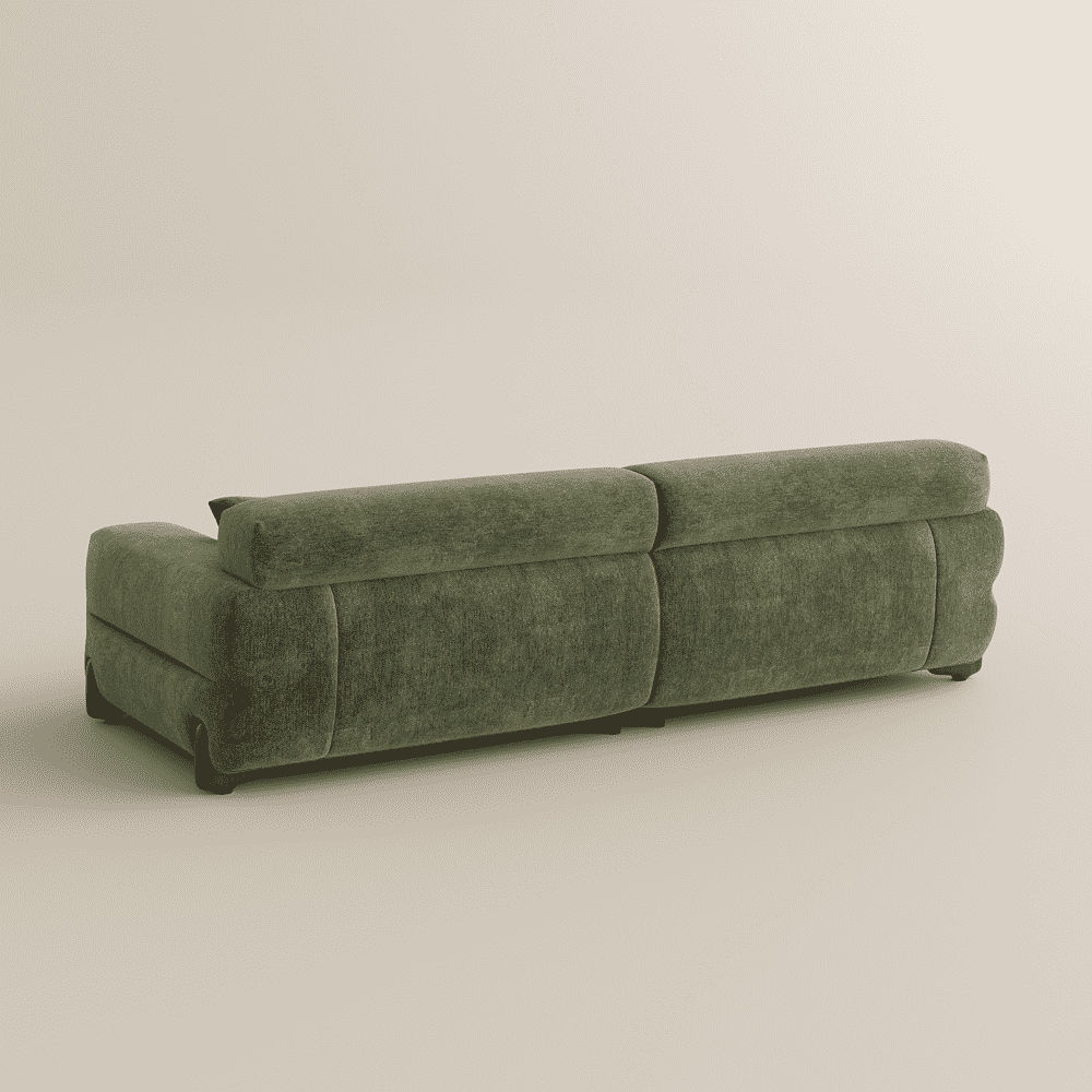 Partial Assembly Required Green Chenille Sofas & Loveseats