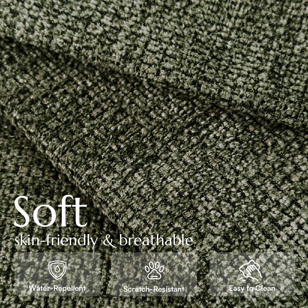 Chenille Green Chenille Sofas & Loveseats