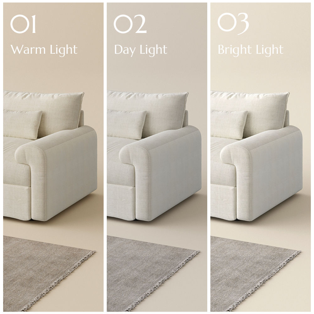 Cotton Beige Cotton and Linen Sofas & Loveseats