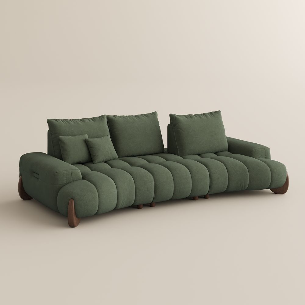 Recliner Green Fabric Sofas & Loveseats