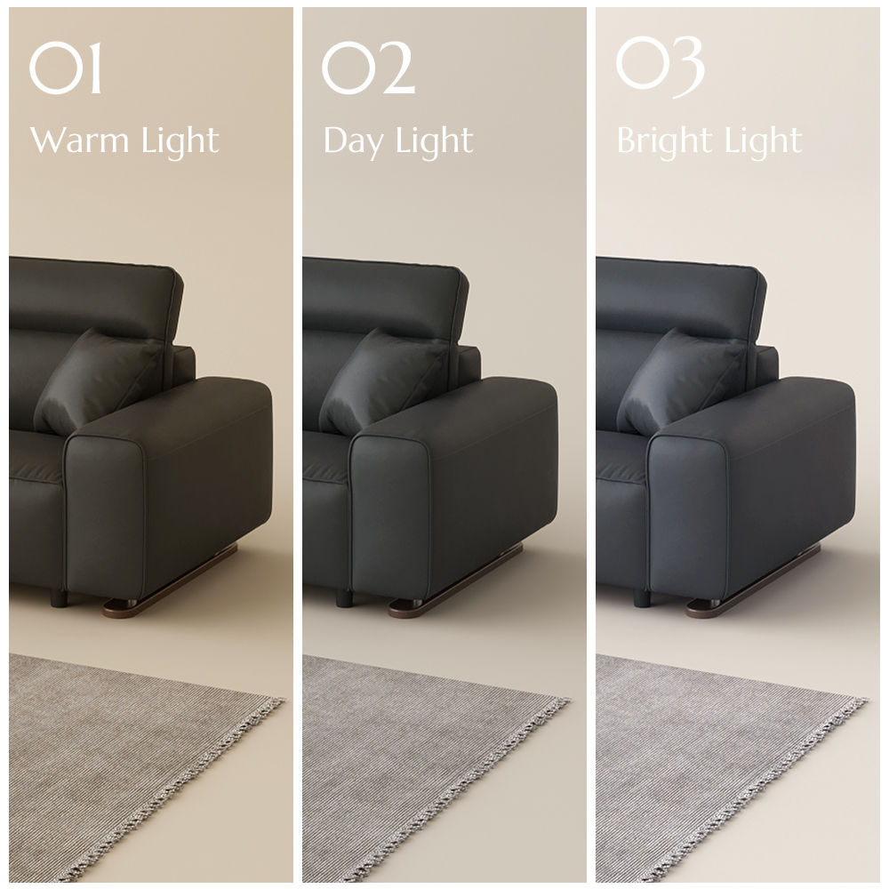 Soft Black Eco PU Leather Sofas & Loveseats