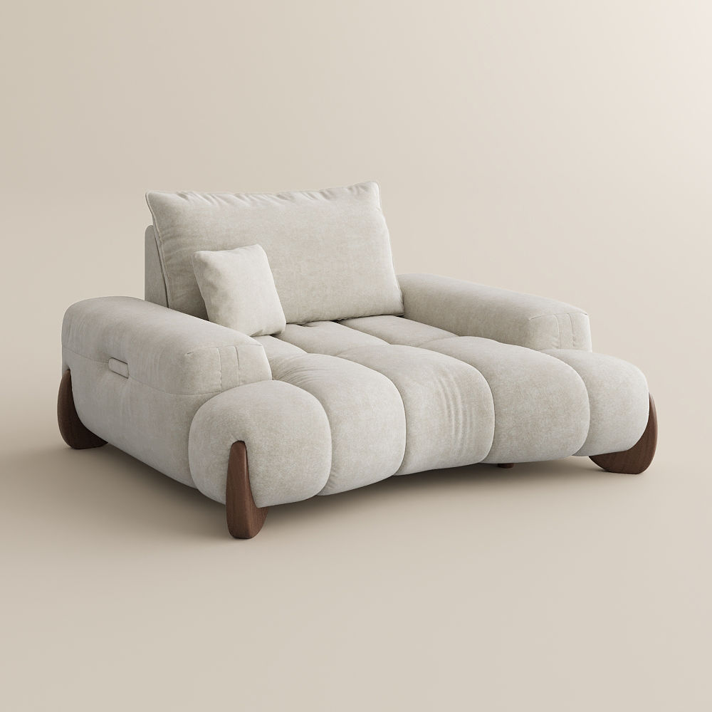 Fabric Beige Fabric Sofas & Loveseats