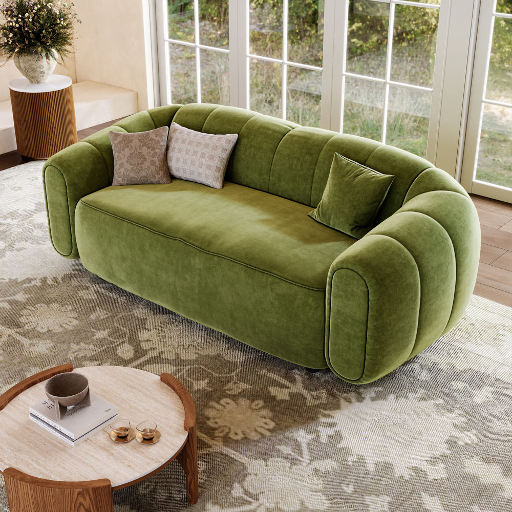 Velvet Green Velvet Sofas & Loveseats