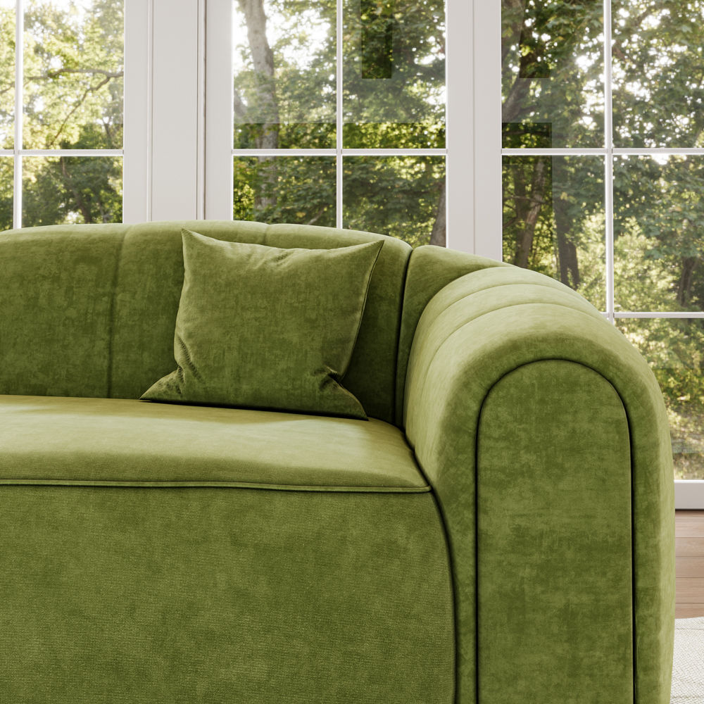 Deep Seat Green Velvet Sofas & Loveseats
