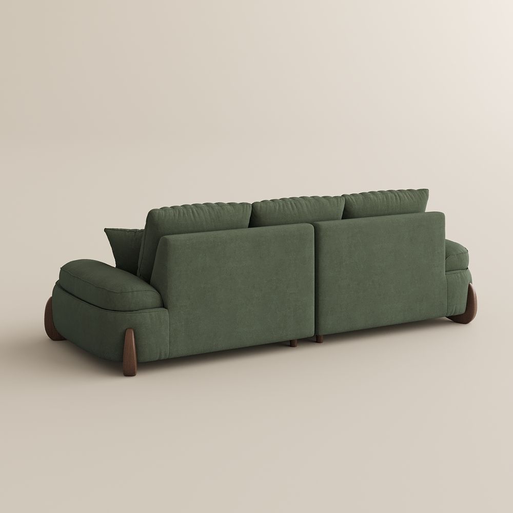 Pet Friendly Green Fabric Sofas & Loveseats