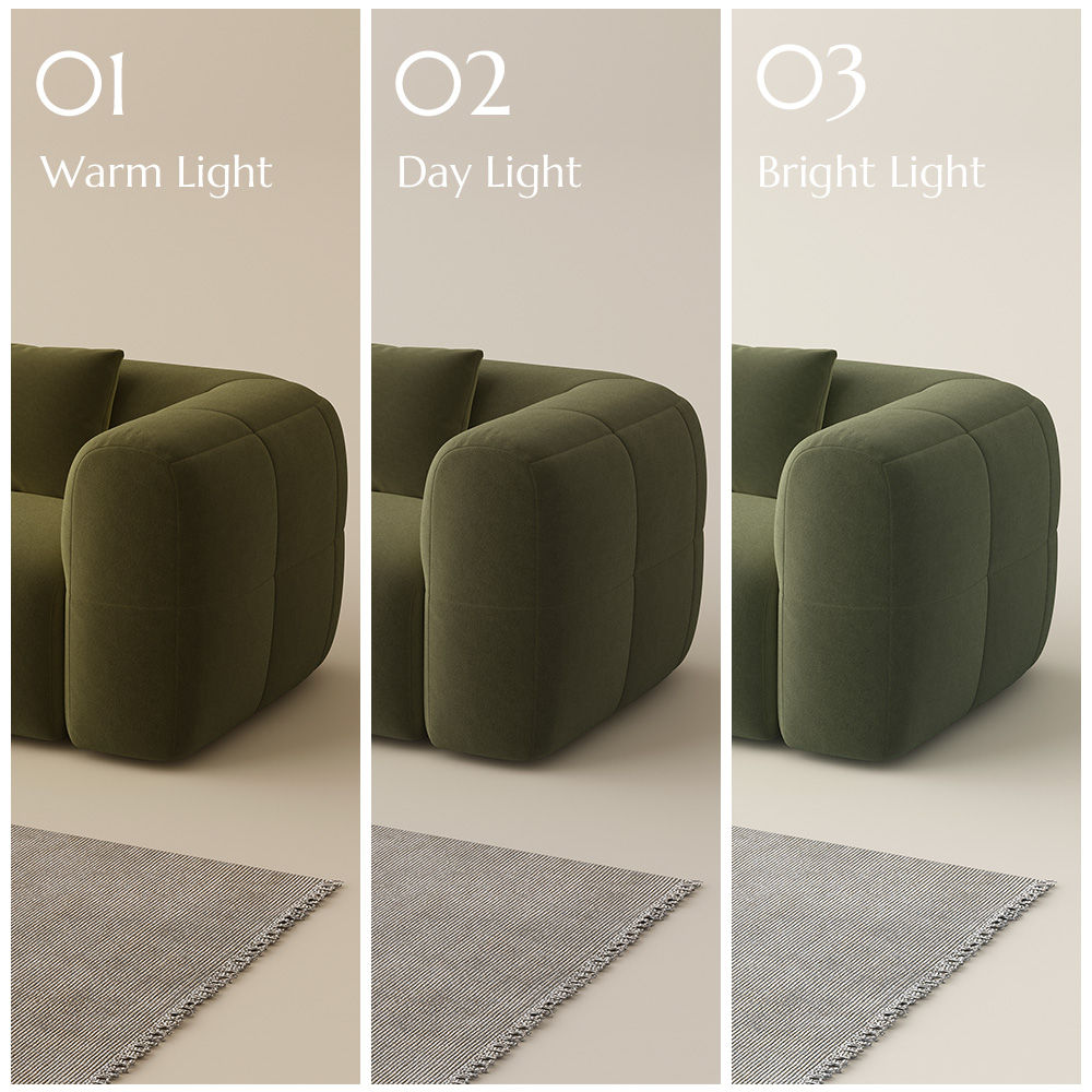 Fabric Green Pet-Friendly Fabric Sofas & Loveseats