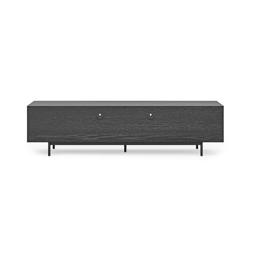 Mid Century Modern Nero  MDF Supporti TV