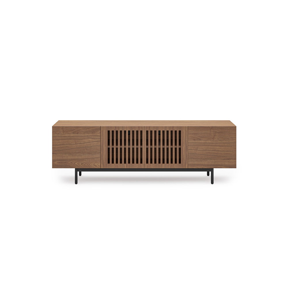 Mid Century Modern Bois foncé  MDF Meubles TV