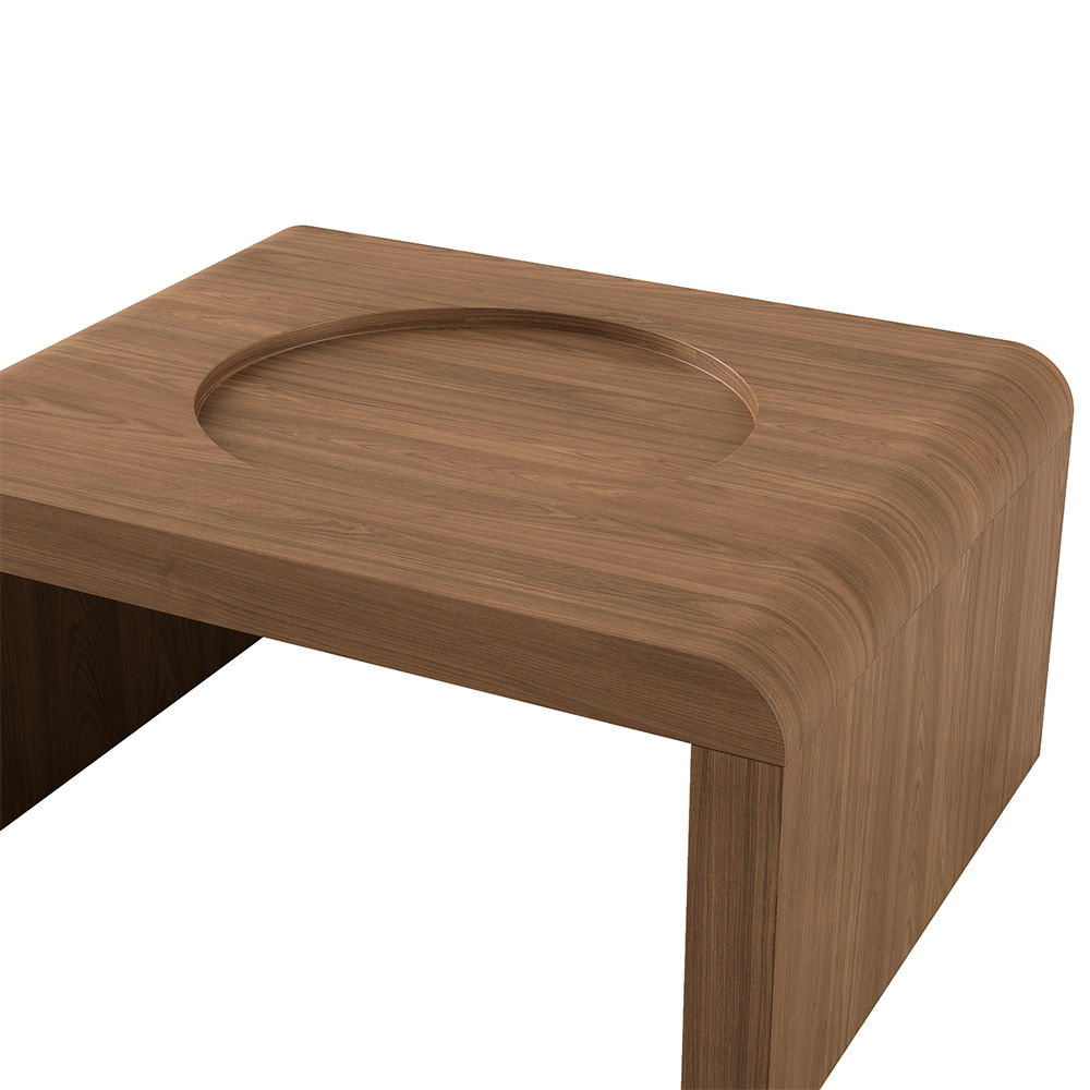 Walnut Color MDF Tables