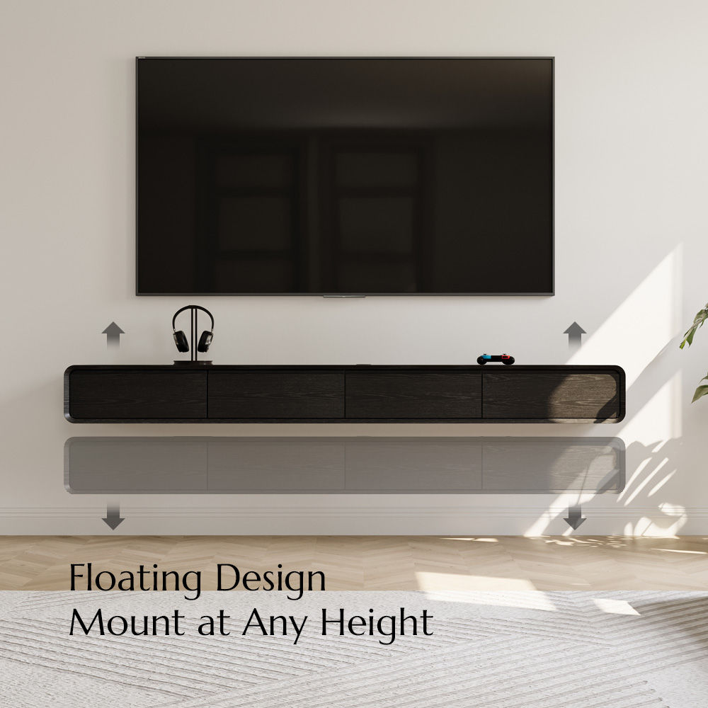 Modern Black MDF TV Stands
