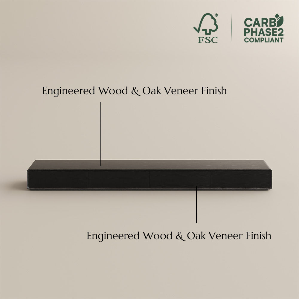 Black Black MDF TV Stands