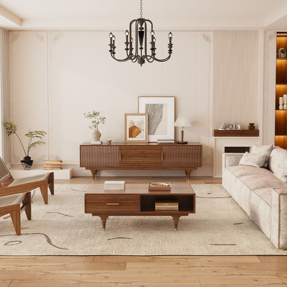 Walnut MDF TV Stands