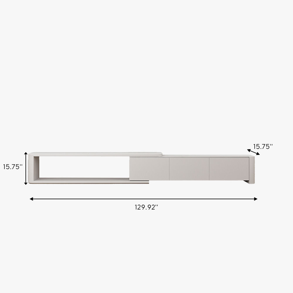 Bianco  MDF Supporti TV