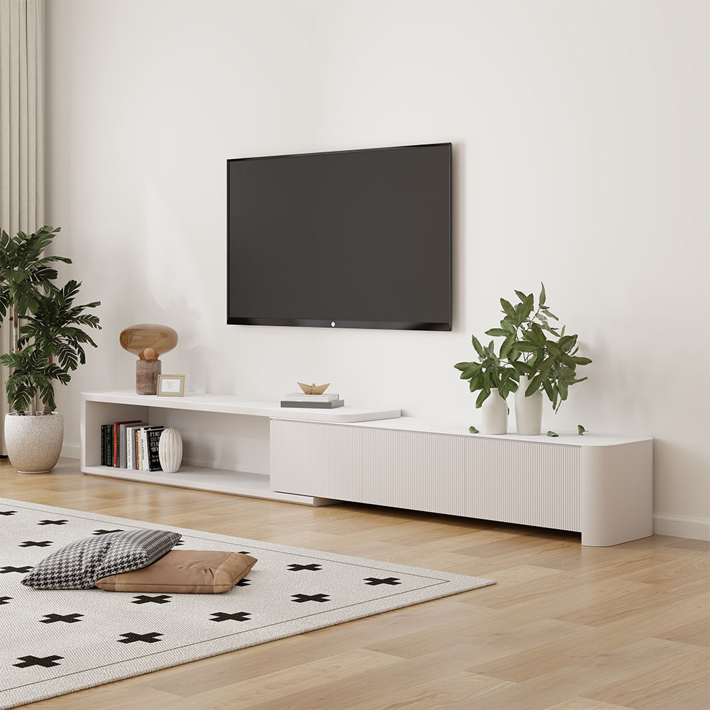 Weiß  MDF TV-Möbel