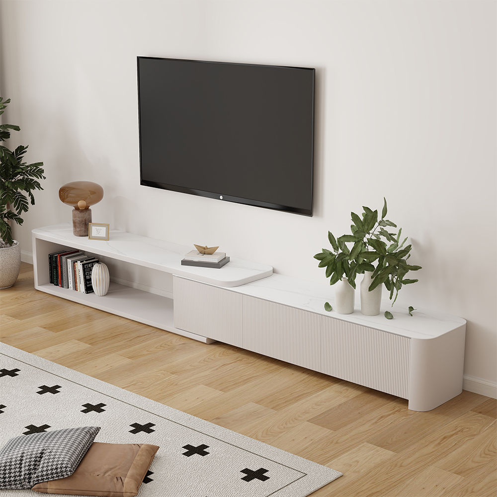 Weiß  MDF TV-Möbel
