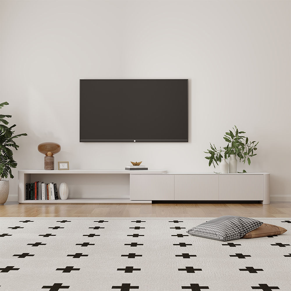Weiß  MDF TV-Möbel