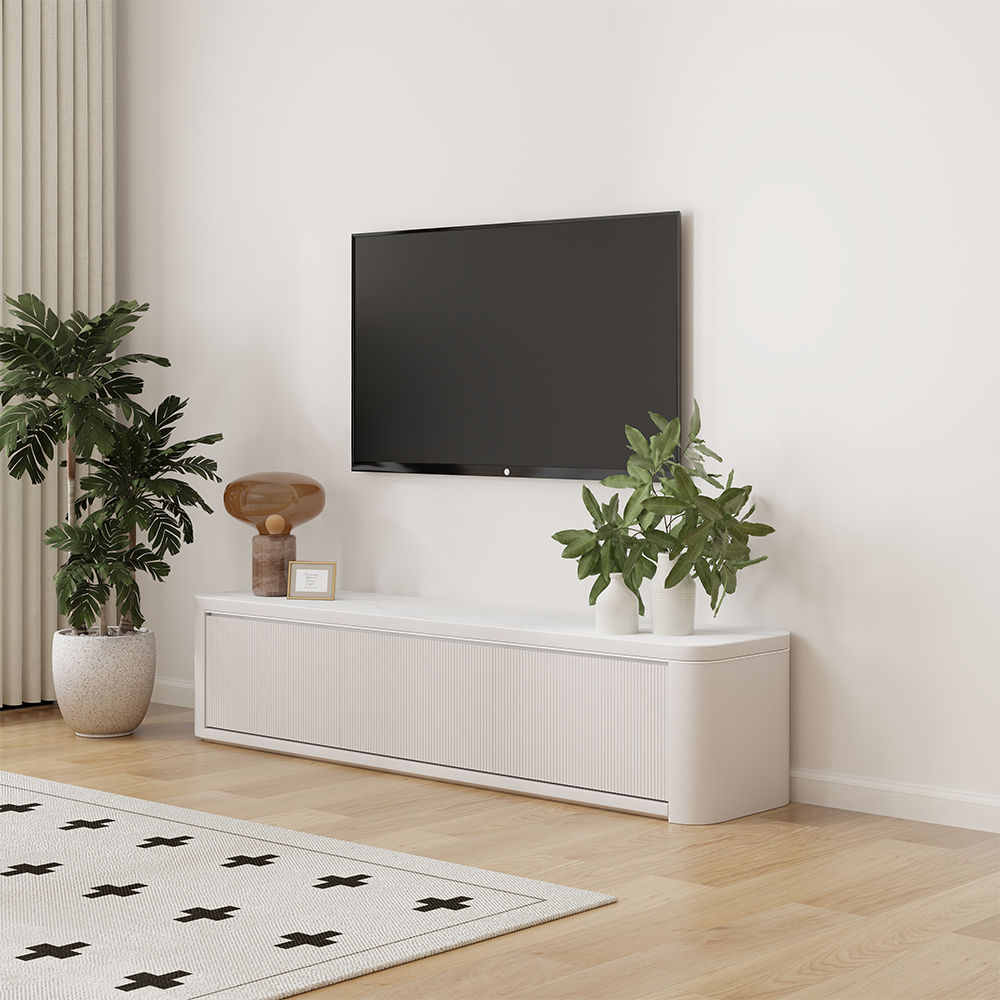 Weiß  MDF TV-Möbel