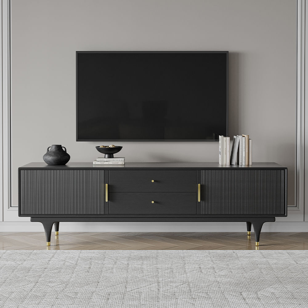 Black MDF TV Stands