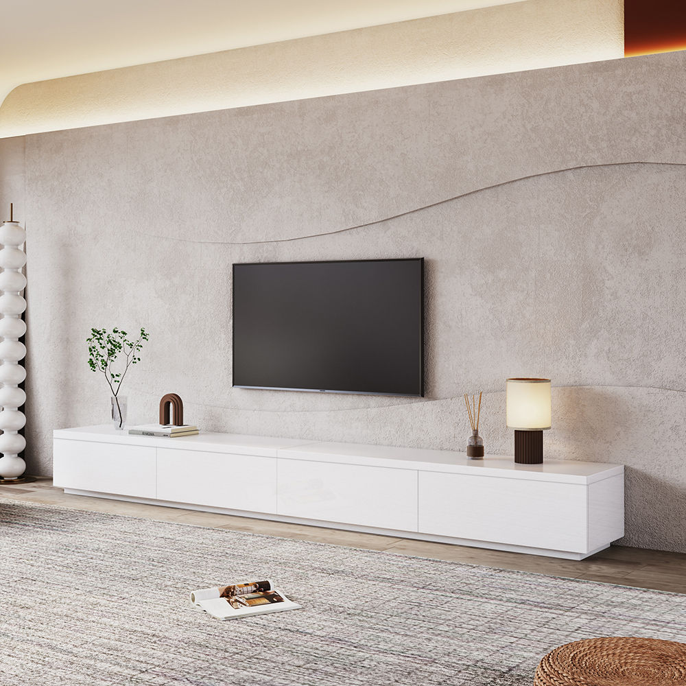 Weiß  MDF TV-Möbel