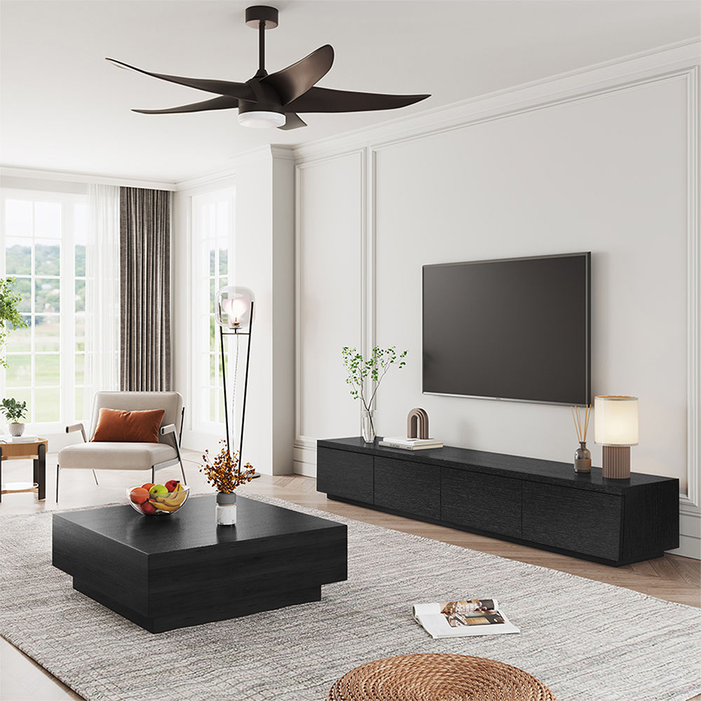 Black MDF TV Stands