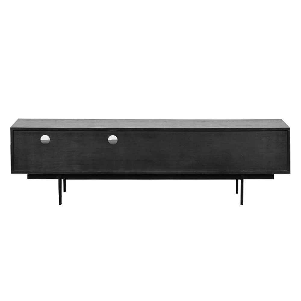 with Drawers Black MDF TV Stands