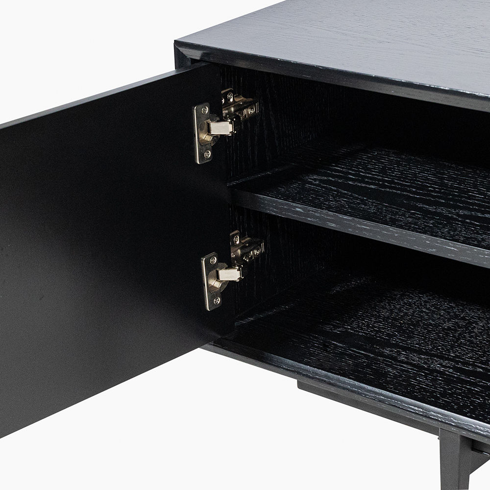 Metal Leg Black MDF TV Stands