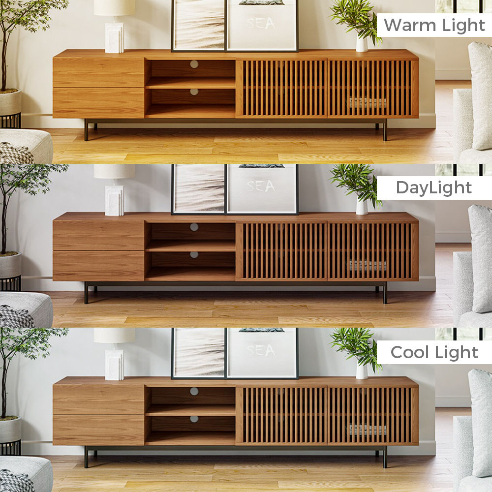 Con contenitore Legno scuro Compensato Supporti TV