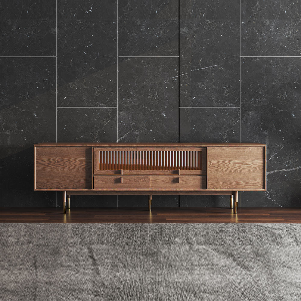 Dark Wood MDF TV Stands