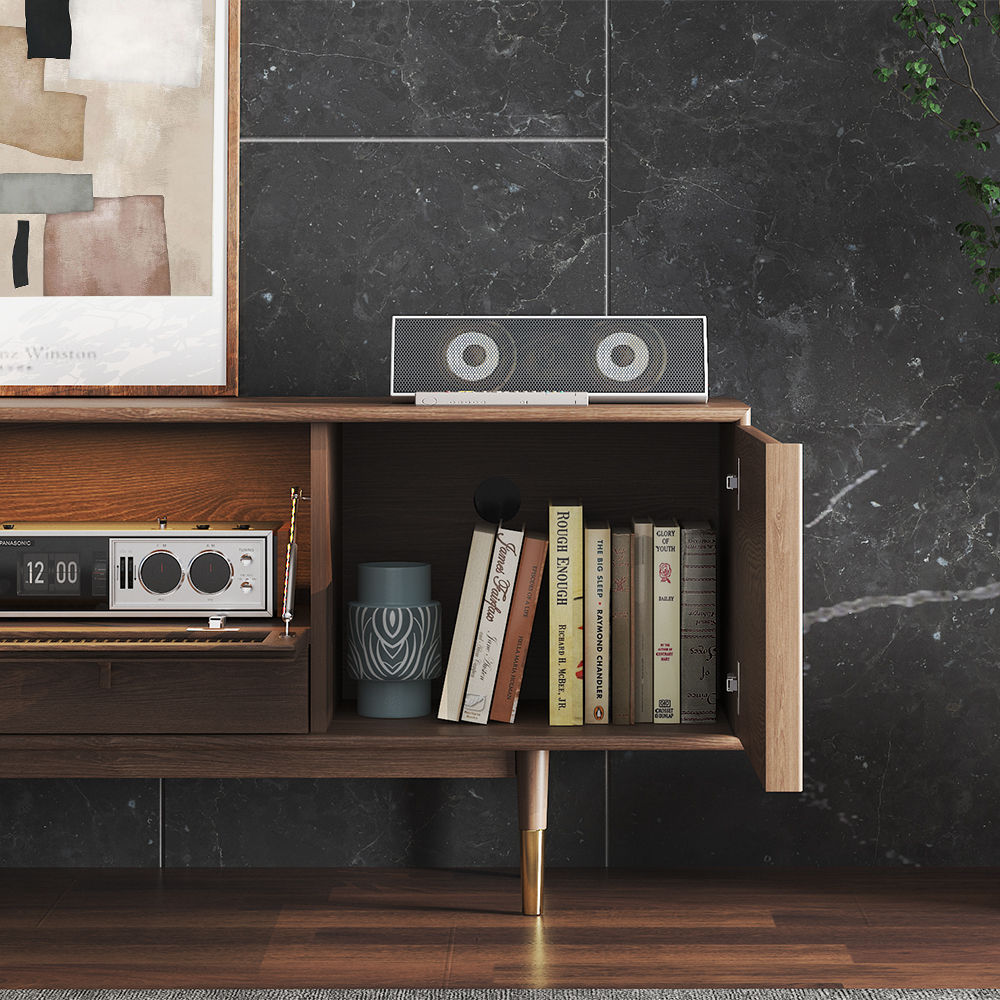 Dark Wood MDF TV Stands