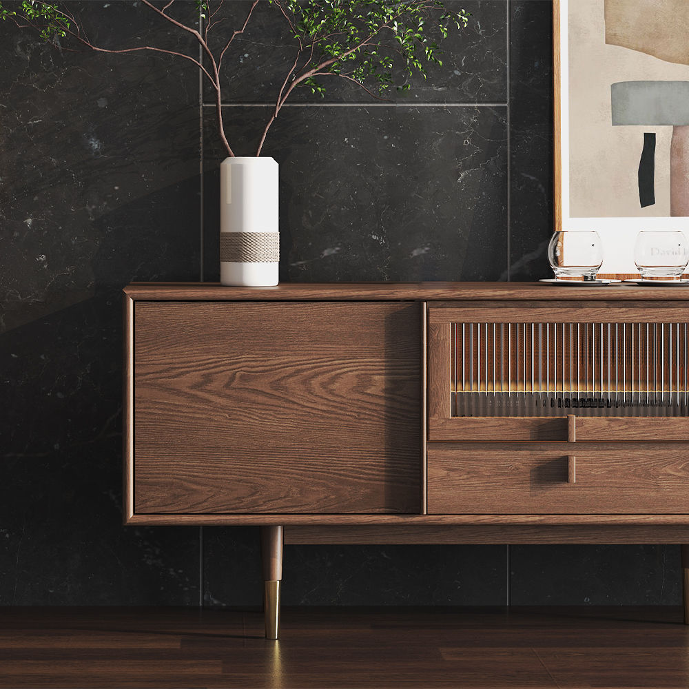Dark Wood MDF TV Stands